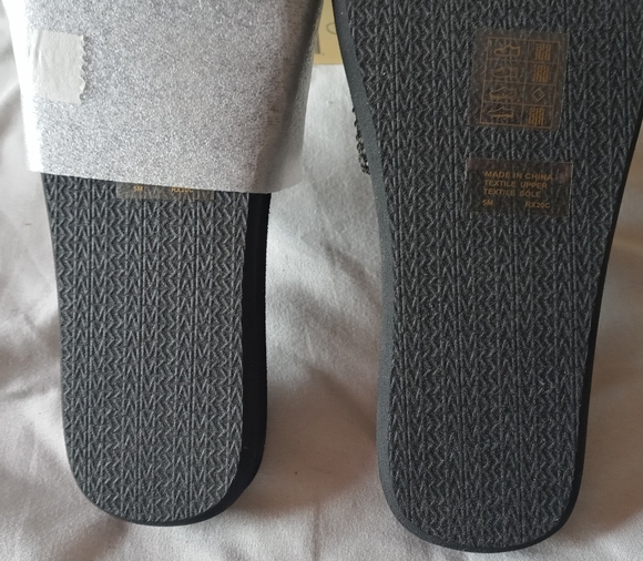 "New" Michael Kors MK Slides Glitter Mesh - Picture 5 of 7